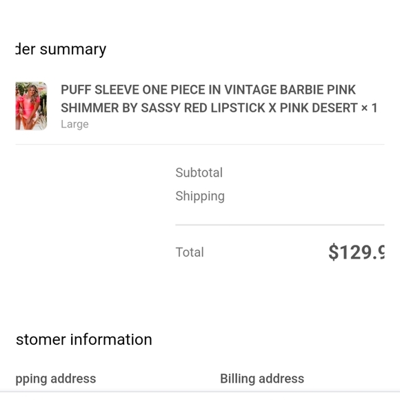 Pink Desert x Sassyredlips Sarah swimsuit - Picture 9 of 9